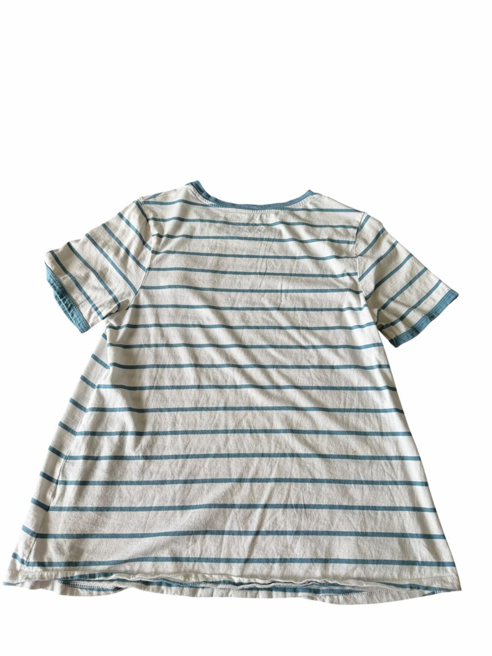 Disney Striped Blue & White Pocket Tee — Ratatouille Patch - Picture 2 of 8
